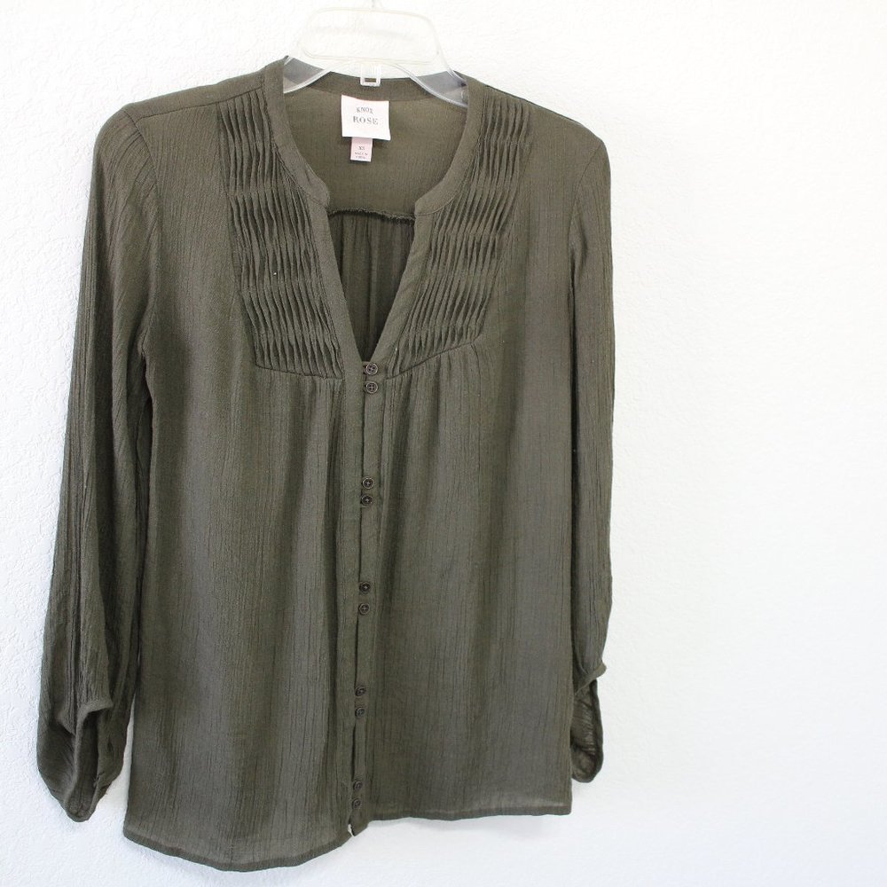 Knox rose blouse